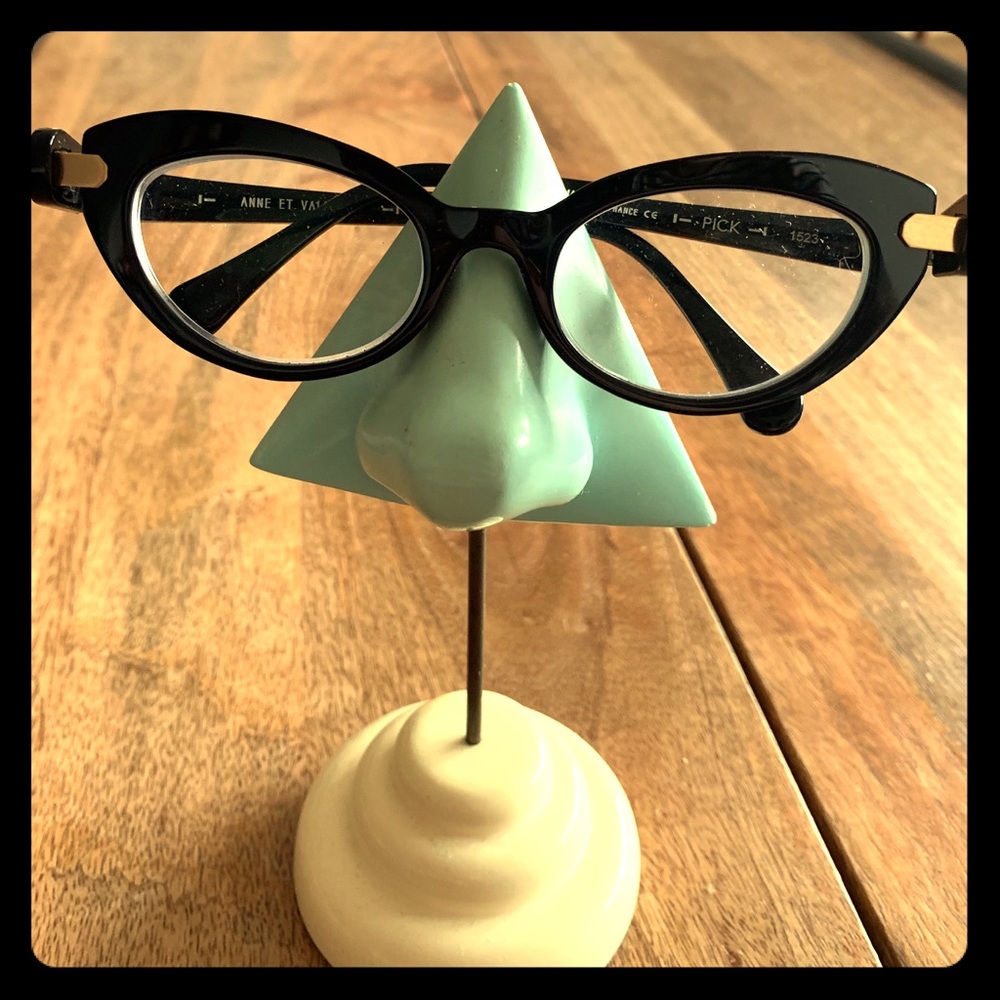 Anne Et Valentin PICK black plastic eyeglasses